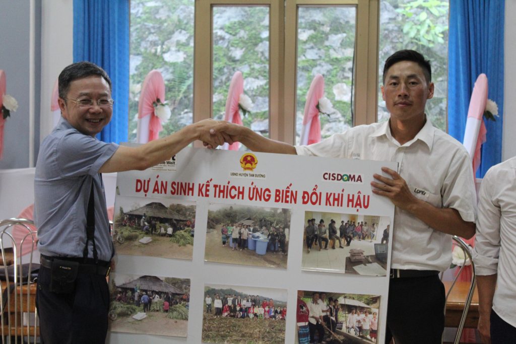 Tập huấn sinh kế thích ứng với biến đổi khí hậu